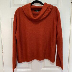 Cozy Terracotta TurtleNeck Sweater